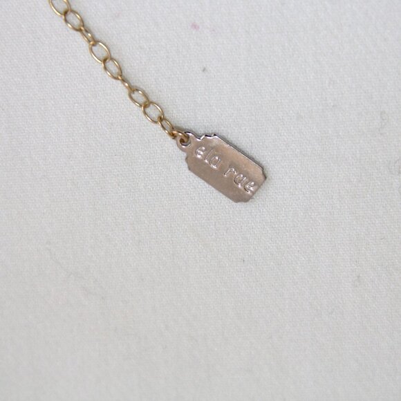 Ela Rae Labradorite and Tourmaline Gold Necklace - Picture 3 of 13